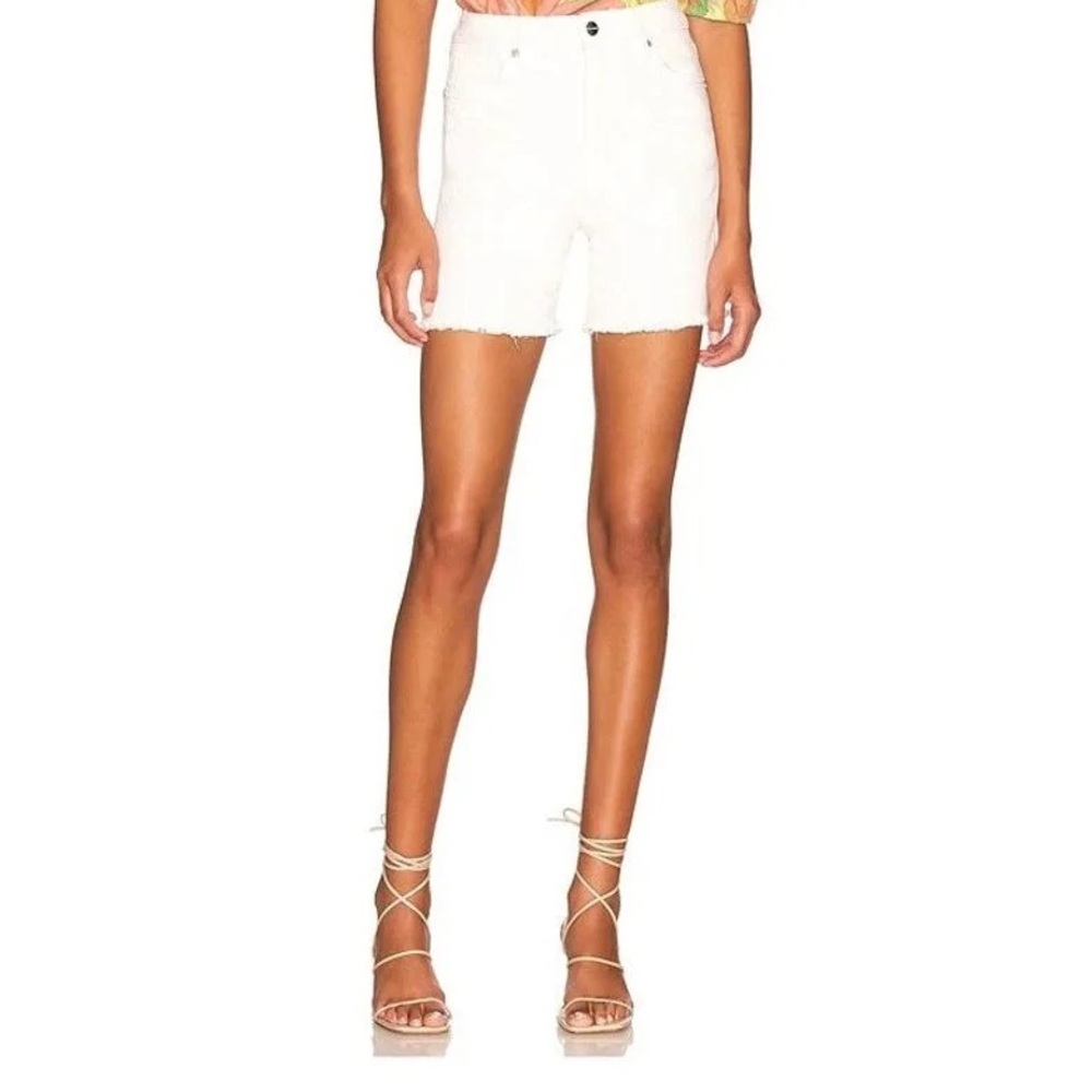 NWT White Denim Shorts High Rise